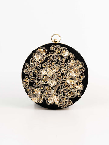 Embroidered Clutch