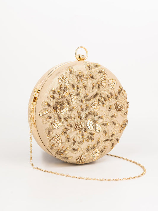 Embroidered Clutch
