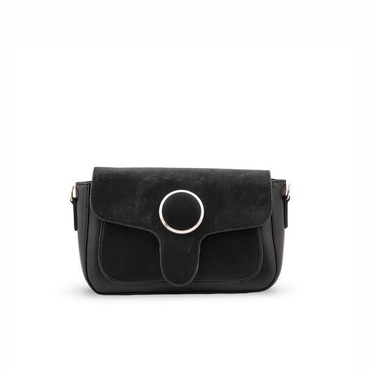 Black Casual Shoulder Bag For Women P55868